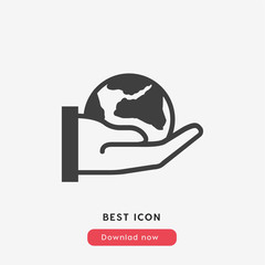 protect world icon vector