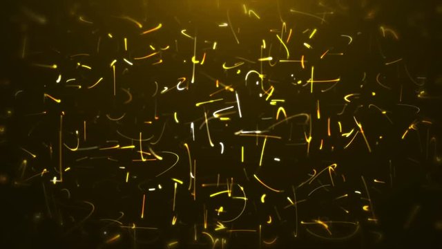 Golden spinning particles Loop