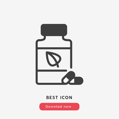 medicine icon vector