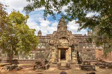 Naklejka premium Świątynia Bakong, Siem Reap, Kambodża, Azja