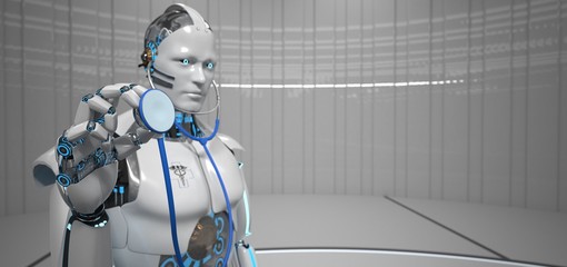 Humanoid Robot Stethoscope