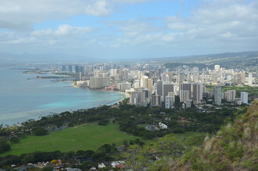 Naklejka premium Landschaft Insel Küste Bucht 