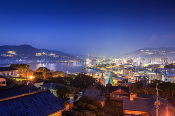 Fototapeta premium 長崎の夜景 世界三大夜景