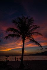 Obraz premium Background twilight Koh Lipe Thailand