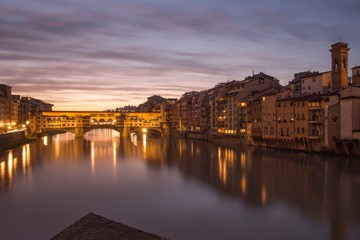 Fototapeta na wymiar Sunrise in Florence