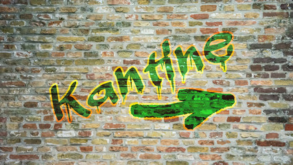 Schild 396 - Kantine