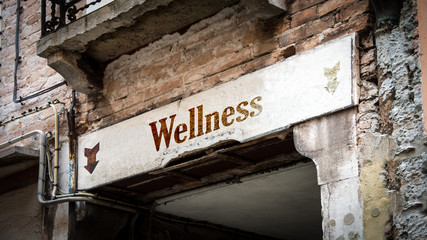 Schild 383 - Wellness