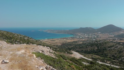 Fototapeta na wymiar Antiparos, île des cyclades grecques