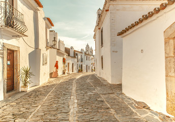 Medieval Village Monsaraz  in Alentejo Portugal