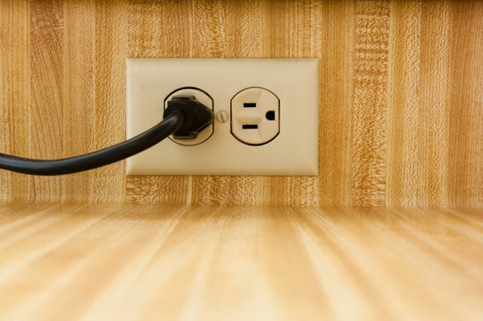 Wall Socket With Power Cable