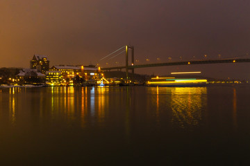 Fototapeta premium Long exposure evening photo