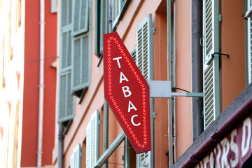 French Tabac Sign