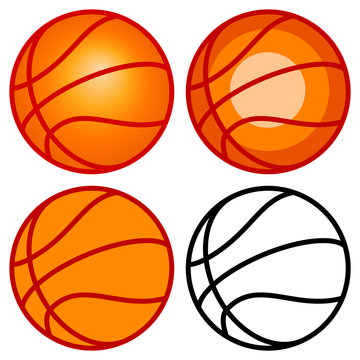 Basketball ball set