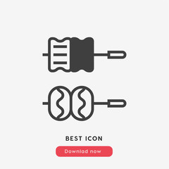 bbq  icon vector