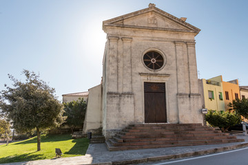 Esterno Chiesa del rosario - Florinas (Sassari) - Sardegna