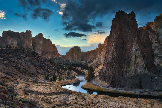 Smith Rock & Sunset