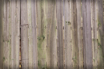 Wooden planks on the fence as background
