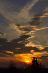 Fototapeta premium Sunset
