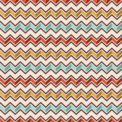 Zigzag color lines seamless pattern.