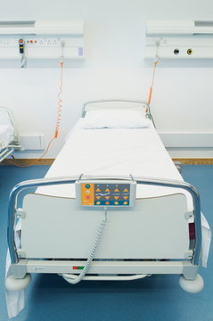 Empty Hospital Bed