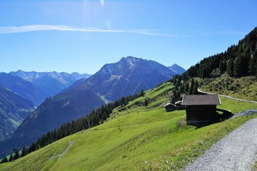 Zillertal in &Ouml;sterreich am Finkenberg