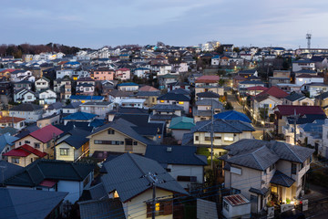 Fototapeta premium 日本の住宅街