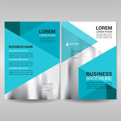 Corporate brochure cover template