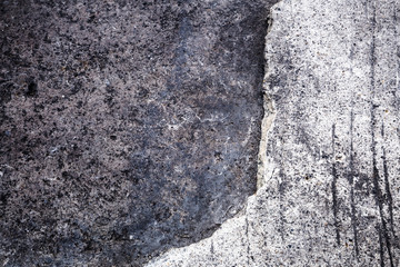 Half Dark and Half Light Raw Concrete Grunge Wall Background
