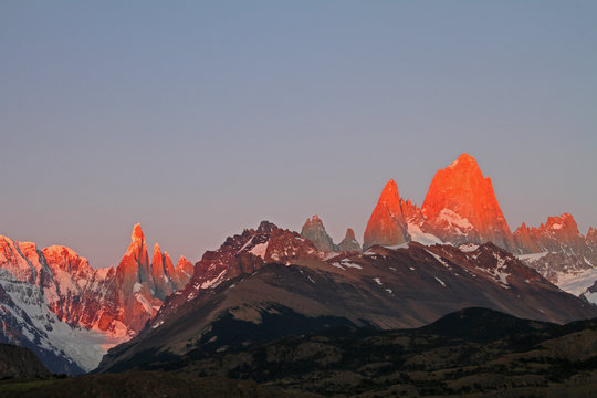 Sonnenaufgang am Fitz Roy
