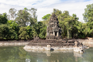 Fototapeta na wymiar Neak Pean temple, Siem Reap, Cambodia, Asia