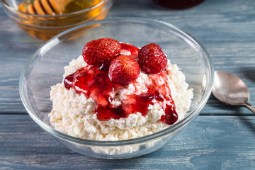 Image with curd.