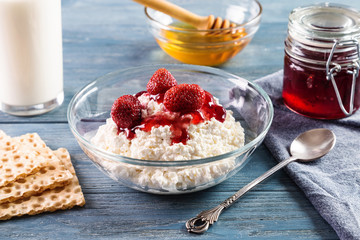 Image with curd.