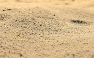 Fototapeta na wymiar The background image of the sand