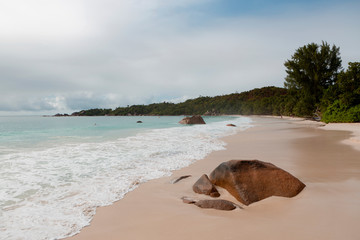 Fototapeta na wymiar Anse Lazio beach, Seychelles
