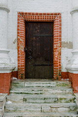 The Old Closed Wooden Door
