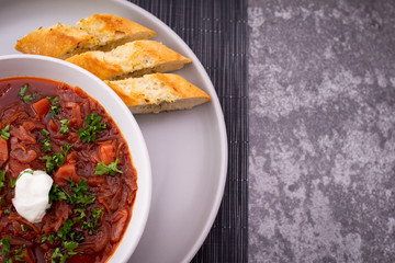  A plate of delicious borscht
