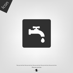 Water tap icon