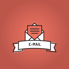 E-MAIL LINE ICON SET