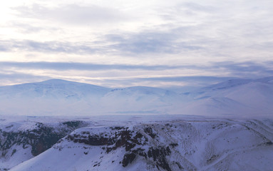 winter mountain landscape