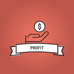 PROFIT LINE ICON SET