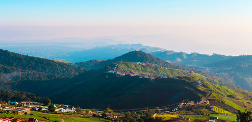 panoramic view of the bay of kotor montenegro