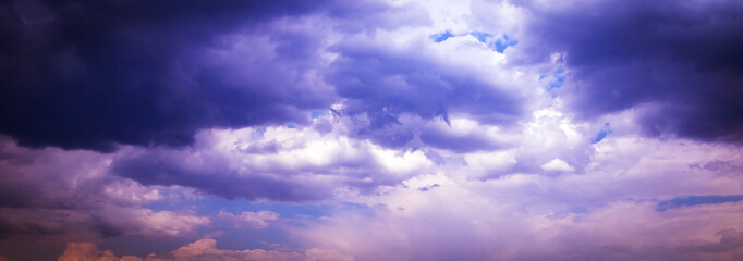 blue sky with clouds