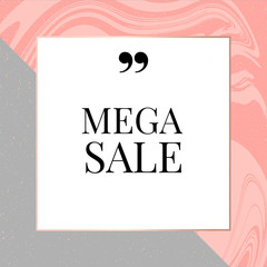 templates Frame square fluide art Gold Fashion