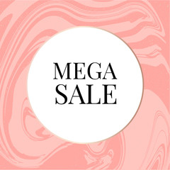 templates Frame square fluide art Gold Fashion