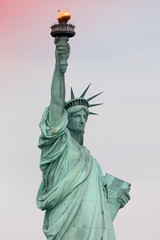Naklejka na ściany i meble Statue of liberty
