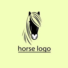 horse logo art