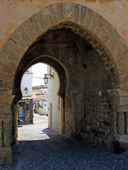 the Jerez Gate in spanish city Tarifa