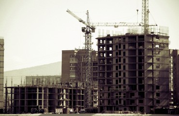 Construction of houses