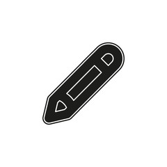 Pencil sign icon - Edit site content, creative design - graphic element