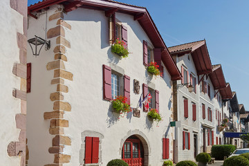 Ainhoa picturesque town in the south of France